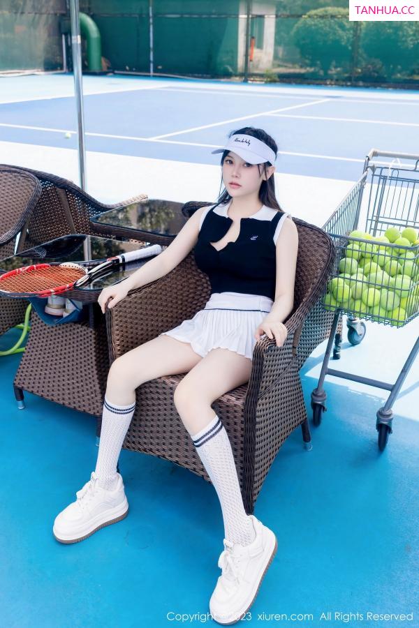 豆瓣酱  [XiuRen]高清写真图 2023.10.07 No.7467 豆瓣酱 网球美臀第63张图片
